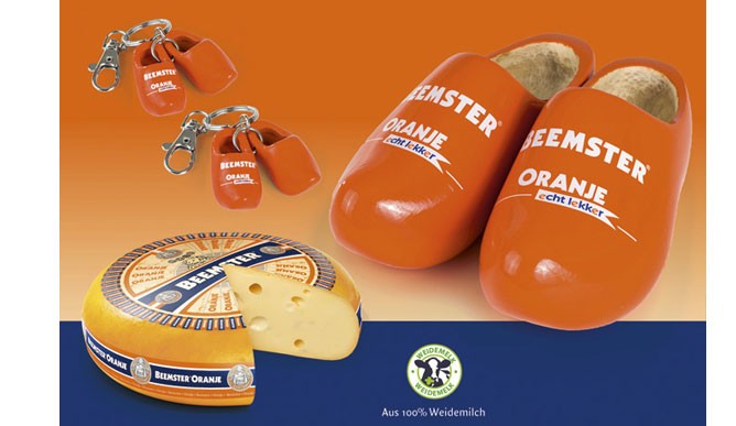 Holzklompen-Aktion für Beemster Oranje