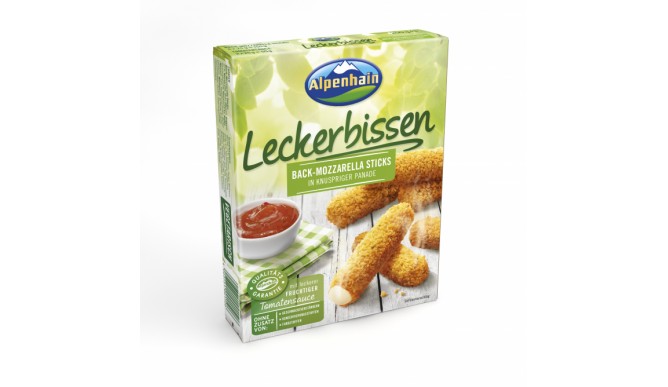 Leckerbissen Back-Mozzarella Sticks