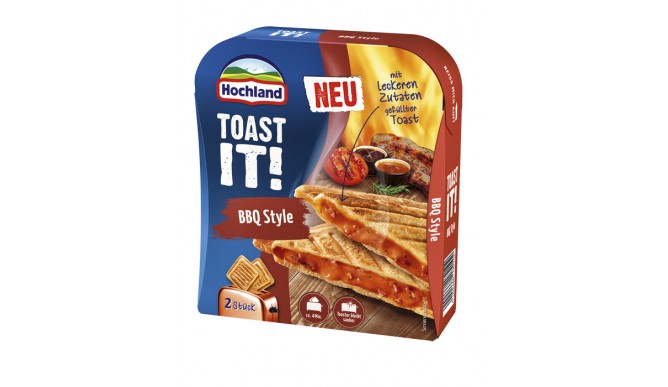 Hochland  Toast It! mit BBQ-Füllung