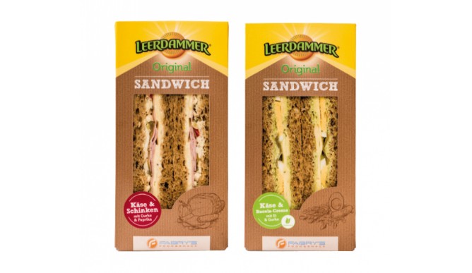 Bel Foodservice, Leerdammer Sandwich-Snacks für unterwegs