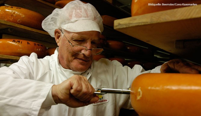 WDR-Hörfunk: Alles in Butter bei Käse aus Holland