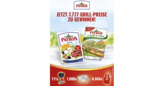 Grill-Lotterie für Patros-Produkte