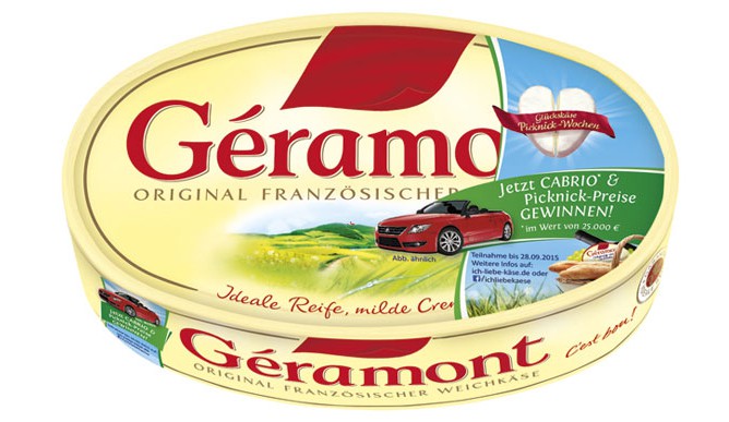 Glückskäse Picknick-Wochen mit Géramont