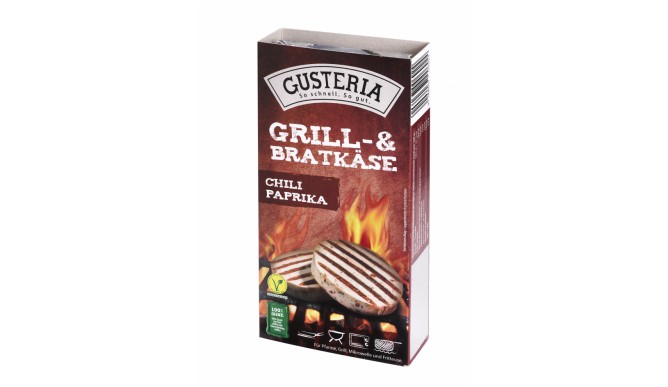 Gusteria Grill- & Bratkäse Chili-Paprika 250 g