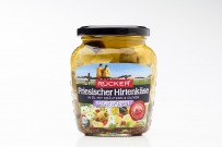 RÜCKER Friesischer Hirtenkäse, Salatwürfel, In Öl mit Kräutern & Oliven, 300g-Glas