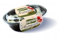 Bresso Antipasti zum Streichen mit Oliven & getrockneten Tomaten
