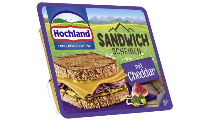 Hochland Sandwich Scheiben mit Cheddar 150g