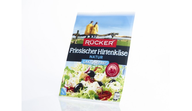 RÜCKER Friesischer Hirtenkäse, Natur, Laktosefrei, 200-g-Scheibe