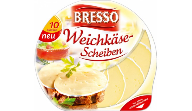 Bresso Weichkäse-Scheiben