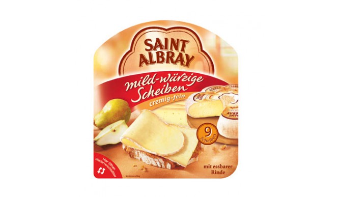 Saint Albray mild-würzige Scheiben, 150 g