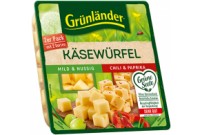 Grünländer Käsewürfel Mild & Nussig / Chili & Paprika 120g