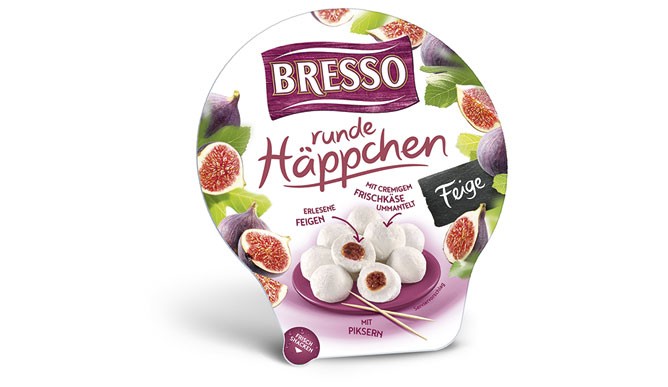 Savencia Fromage & Dairy, Bresso runde Häppchen mit Feige
