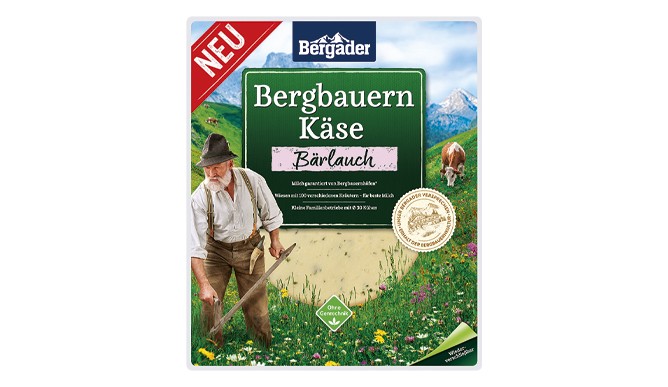 Bergader, Bergbauern Käse Bärlauch
