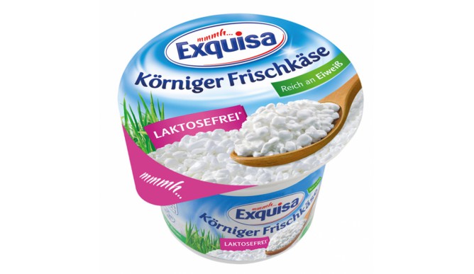 Exquisa Körniger Frischkäse Laktosefrei