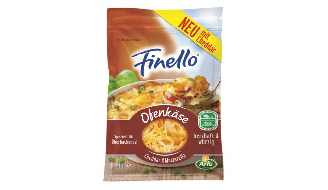Arla Foods, Finello Reibekäse für Ofengerichte