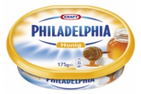Philadelphia mit Honig