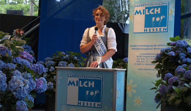 Neue Milchkönighin in Hessen