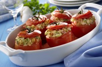 Gefüllte Tomaten Provenziale mit Arla Buko