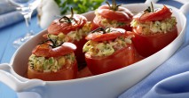 Gefüllte Tomaten Provenziale mit Arla Buko
