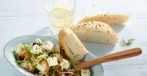 Krautsalat mit Patros Leicht aus griechischer Schafmilch