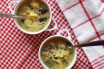 Linsen-Käse-Suppe