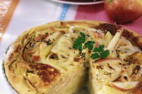 Schweizer Kartoffeltorte mit Äpfeln