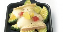 Curry-Zucchini-Raclette